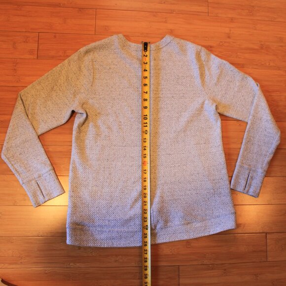 Duluth Women's Medium Cottagecore Sweatshirt Pocket Thumbholes Winter M L Cozy - Picture 8 of 8